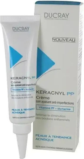 Ducray Keracnyl PP+ 24h Cream Face Day 30ml
