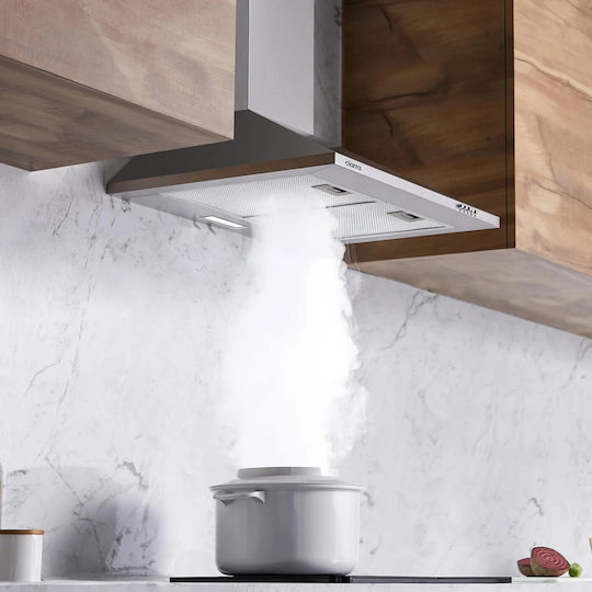 Ciarra Hotă cu coș de fum cu recirculare 60cm Inox