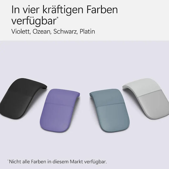 Microsoft Surface Arc Kabellose Bluetooth Maus Lila