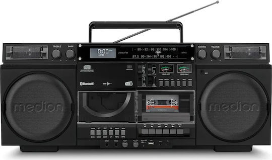 Medion DRE-1 Tischplatte Radio DAB+ mit Bluetooth Graues