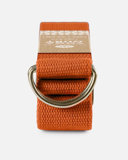 Lotuscrafts Curea Yoga D-ring Kurkuma Bio Bumbac 250x3,8 Cm