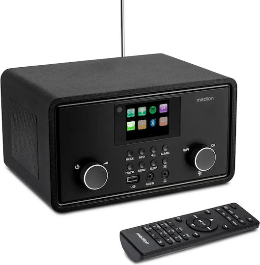 Sangean WR-7 Plus Tabletop Radio Moonlight Oak