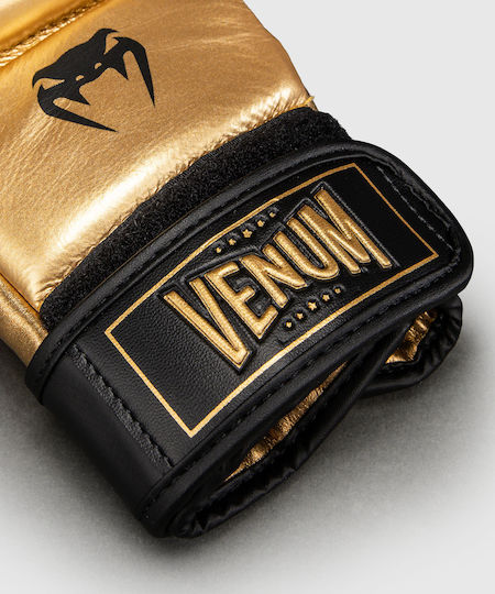 Mănuși MMA din piele Venum Attack 2.0 Sparring Gloves Auriu Negru