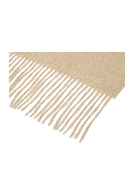 Damen Wollschal Beige