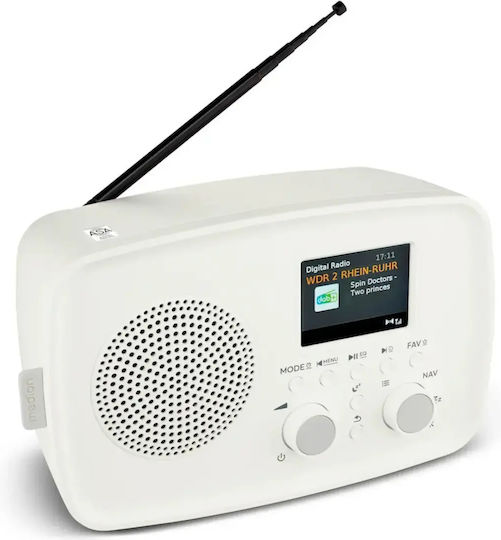 Sangean WR-9 Tabletop Radio with Bluetooth Moonlight Oak