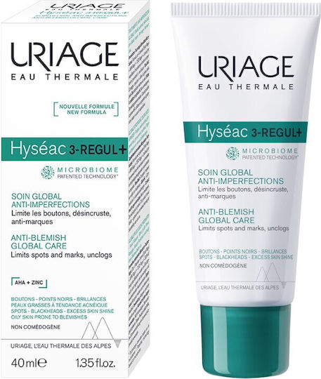Uriage Hyseac Лека Хидратираща Крем за Лице Дневен с Витамин Е 40ml