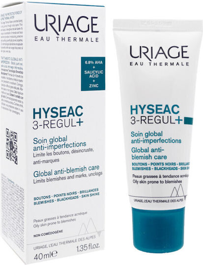 Uriage Hyseac 24h Cream Face with AHA & BHA 40ml
