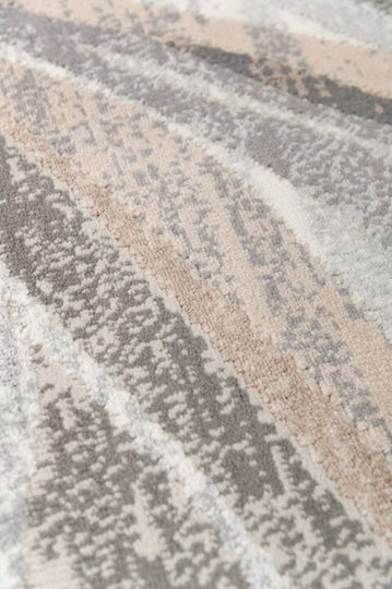 Viokarpet Fanci If36a Килим Правоъгълен Бял - Тъмносив 200x250см