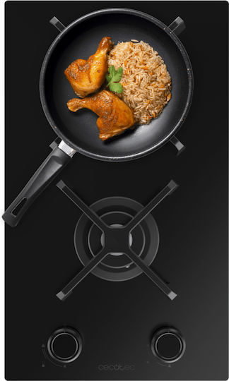 Cecotec Bolero Squad G Domino Plită pe gaz autonomă 29.3x51cm