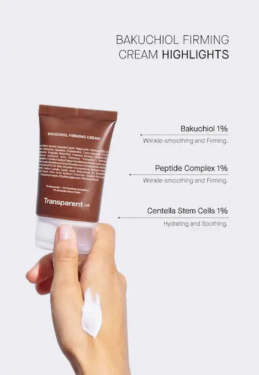 Transparent Lab Bakuchiol Firming Cream Cream Face with Ceramides & Bakuchiol 50ml