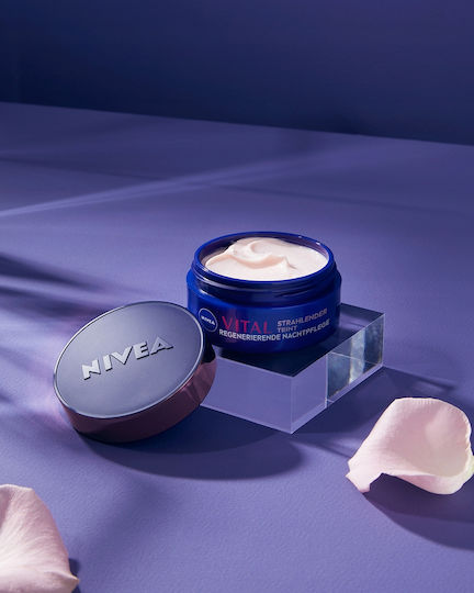Nivea Vital Radiant Skin Rich Cream Face Night 50ml