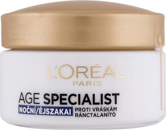 L'Oreal Paris Age Specialist Cremă de Față Hidratantă și Anti-îmbătrânire de Noapte 50ml