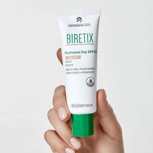 Cantabria labs Biretix Хидратиращ Дневен Крем за Лице с SPF30 50ml
