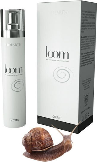 Bioearth Loom 24h Cream for Face & Lips for Moisturizing Restoring & Blemishes with Hyaluronic Acid 50ml