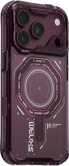 Skinarma Magma Back Cover Metalic Burgundy iPhone 18 Pro / 17 Pro