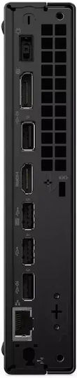 Lenovo Neo 50q Gen 5 Компютър в компактен формат Desktop PC (9-7 240H/32GB DDR5/500GB SSD/W10 Pro) с Клавиатура (BG)