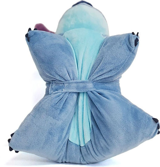 Disney Детска Декоративна Възглавница Stitch Светлосин 45x28см