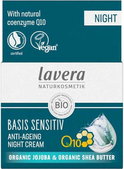 Lavera Basis Sensitiv Creme Gesicht Nacht 50ml