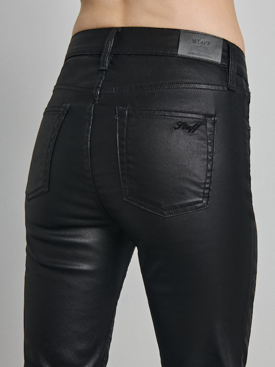 Дамски Дънки Камбанка с Bootcut Кройка Черен