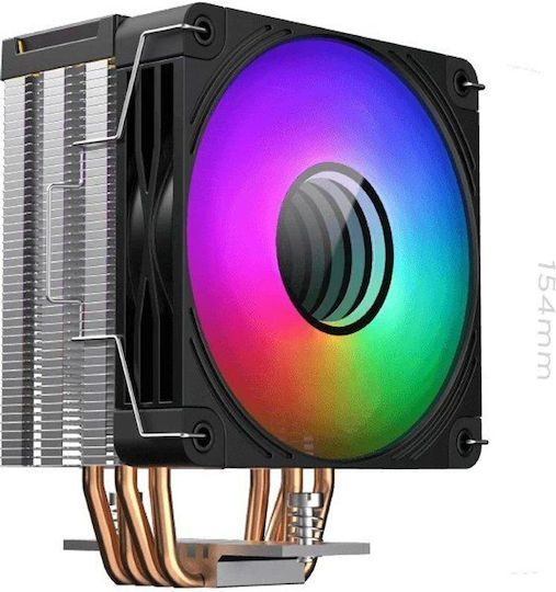 Xigmatek Epix Ii Процесорен Охладител за Socket AM4/AM5/1200/1700 с RGB Осветление