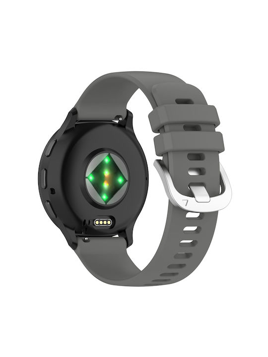 Силиконова каишка Сива (Garmin Venu 4 45mm) Силиконова каишка Сива (Garmin Venu 4 45mm)