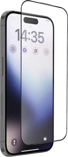 Tel Protect Full Glue 6d Sticlă Temperată Mată Neagră Iphone 18 Pro Max