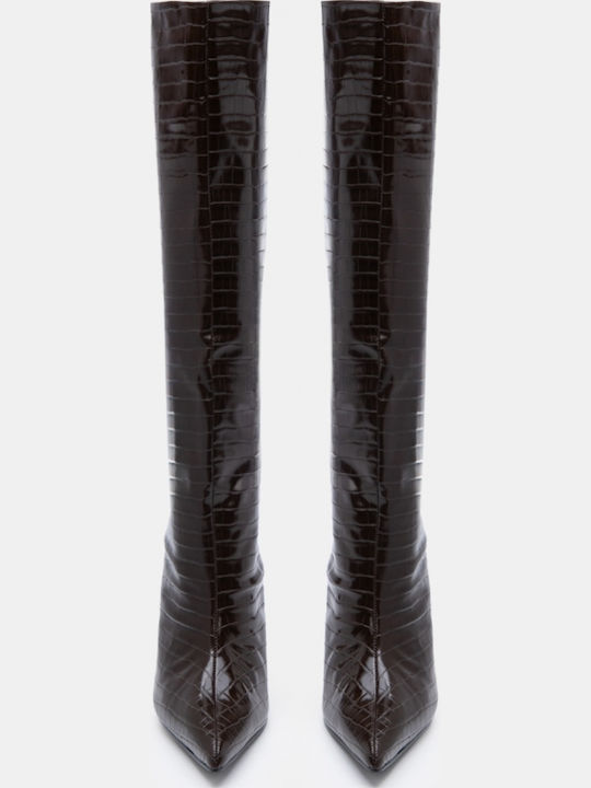 Damenstiefel Braun