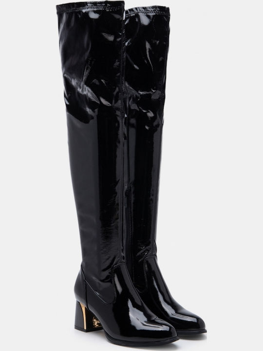 Women's Boots Over the Knee Black