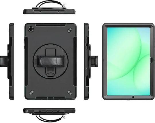 JT Berlin Флип капак Издръжлив Черен (Samsung Galaxy Tab A11+ (2025))