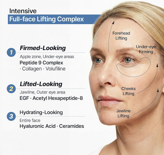 Sungboon Editor Silk Peptide EGF Face Cream for Moisturizing & Brightening with Hyaluronic Acid & Niacinamide 50ml