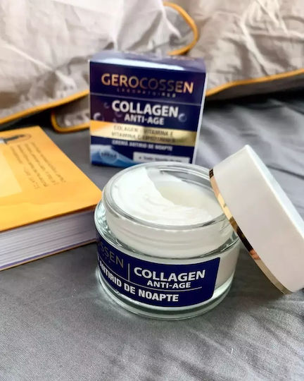 Gerocossen Creme de fata Anti-îmbătrânire de noapte cu Colagen 50ml