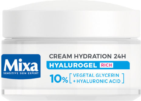 Mixa Hyalurogel Rich Cream Face Day 50ml