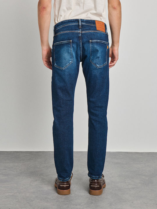 Sapphire Men's Jeans Pants Slim Fit Blue