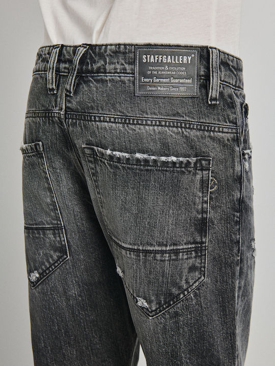 Bob Herren Jeanshosen Relaxed Fit Grau
