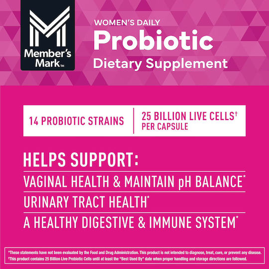 Member's Mark Supliment zilnic cu probiotice 90 capsule