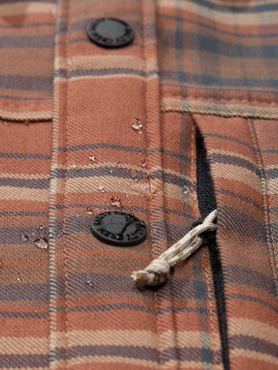 Long Sleeve Flannel Shirt Russet