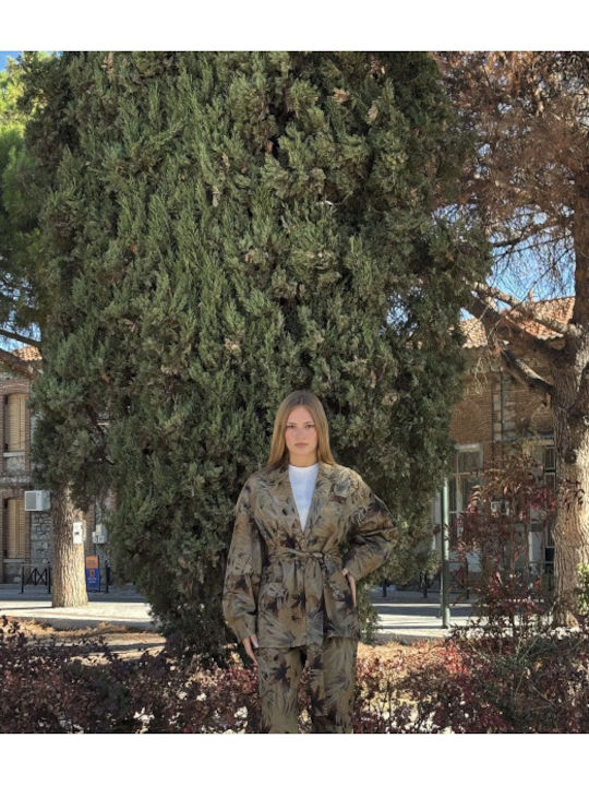 Moutaki Women's Blazer Olive