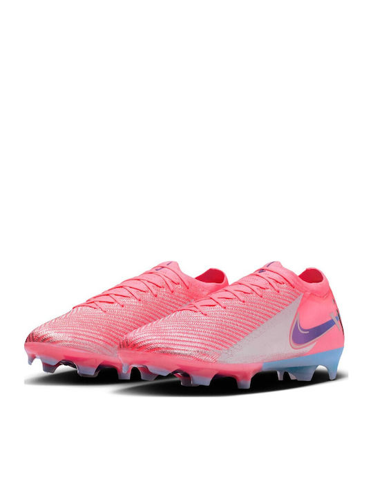 Elite Mercurial Vapor 16 Elite Vini Jr FG Fußballschuhe mit Stollen Rosa