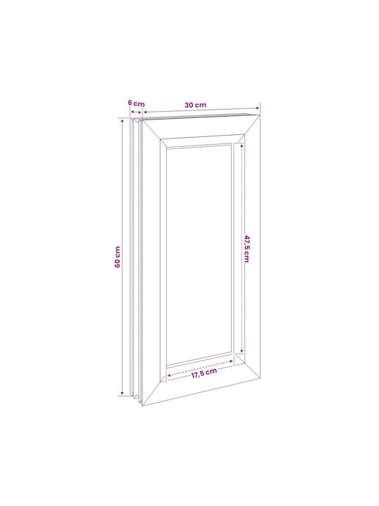 vidaXL Hinged PVC Window Risor W30xH60cm