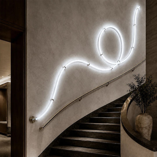 kelvo Waterproof LED Strip 24V Adjustable White Light 10m Neon Flex