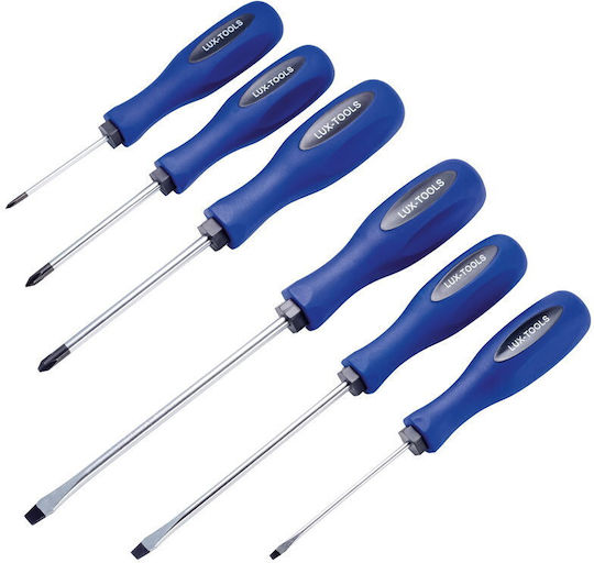Lux Tools Σετ 6 Κατσαβίδια Classic