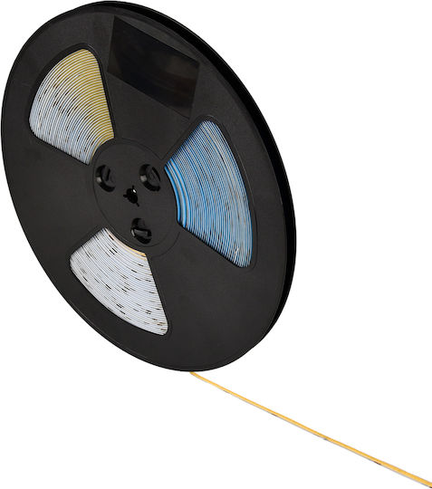 Adeleq Ταινία LED 24V Θερμό Λευκό Φως 30m Τύπου COB