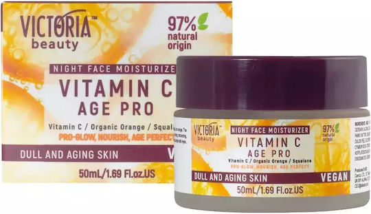 Age Pro Victoria Beauty Night Cream with Vitamin C