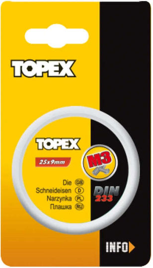 Topex 14A305 Matrițe din Oțel 8x1.25mm 1buc