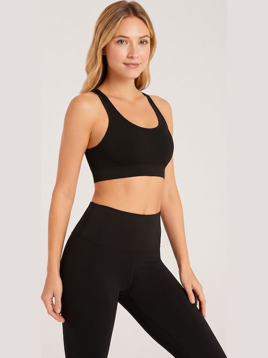 Damen Sport-BH Schwarz