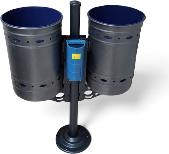 Plastic Waste Bin 2x1lt