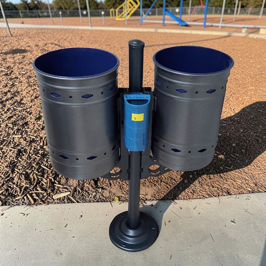 Plastic Waste Bin 2x1lt