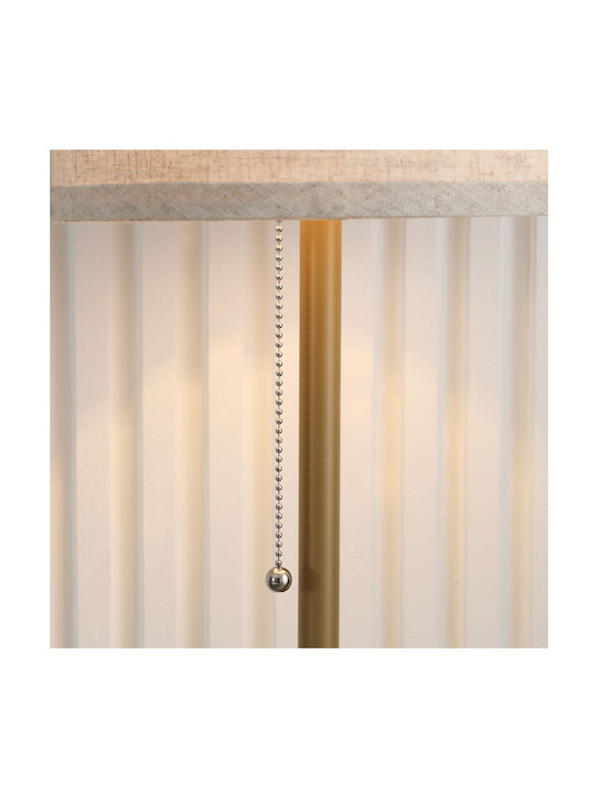HomCom Floor Lamp Gold