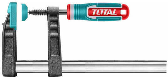 Total Professionelle Schreinerzwinge 120 x 300 mm Tht1321201