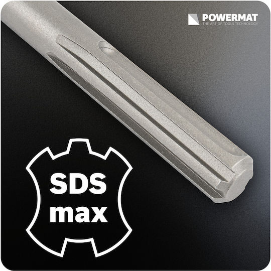 Powermat Spitzmeißel Set 2 Stück mit SDS Max Steckdose